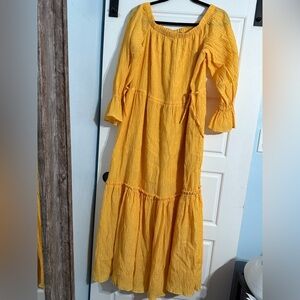 Yellow Maxi Dress